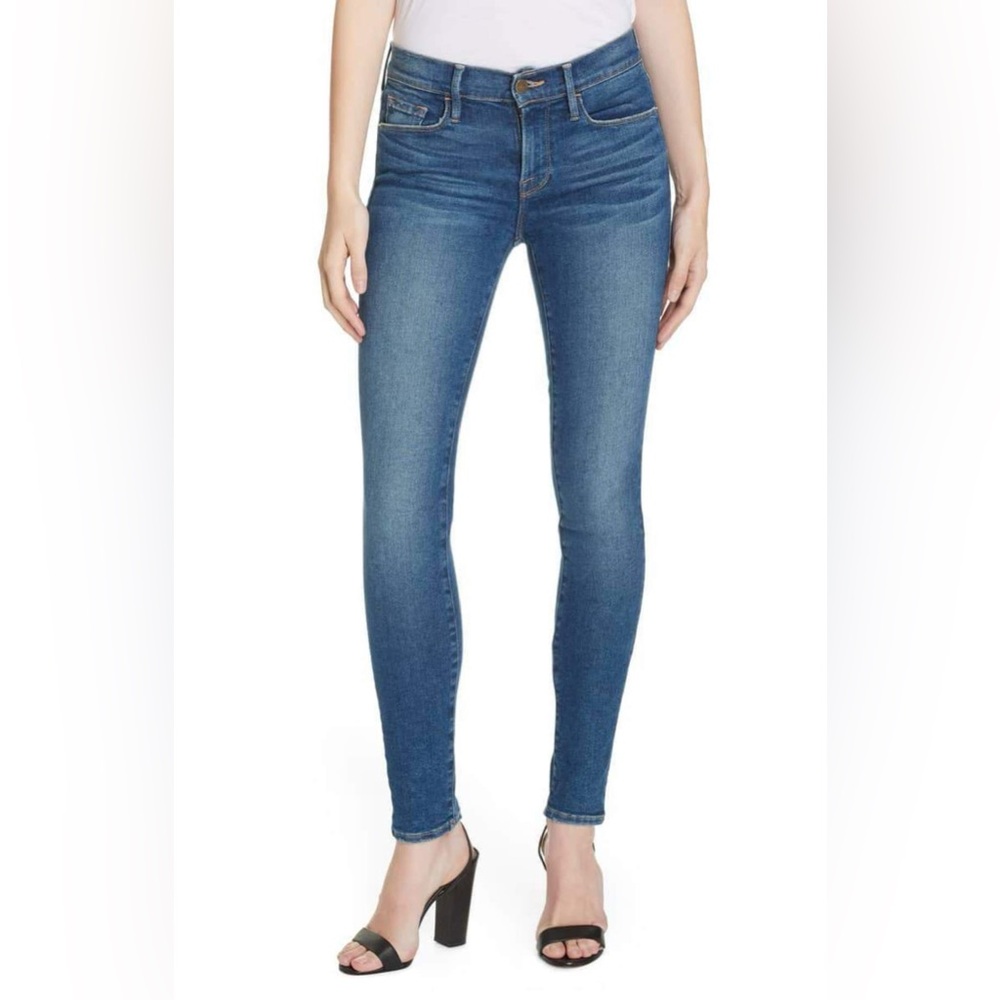 Frame Le Skinny de Jeanne in Woodley Size 30